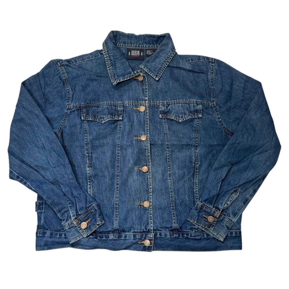 BILLBLASS Blue Denim Jacket Women’s‎ Large